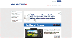Desktop Screenshot of alarmbutiken.com
